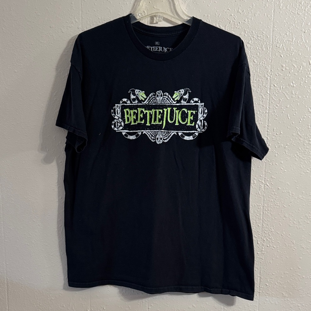 Beetlejuice Black Graphic T-Shirt